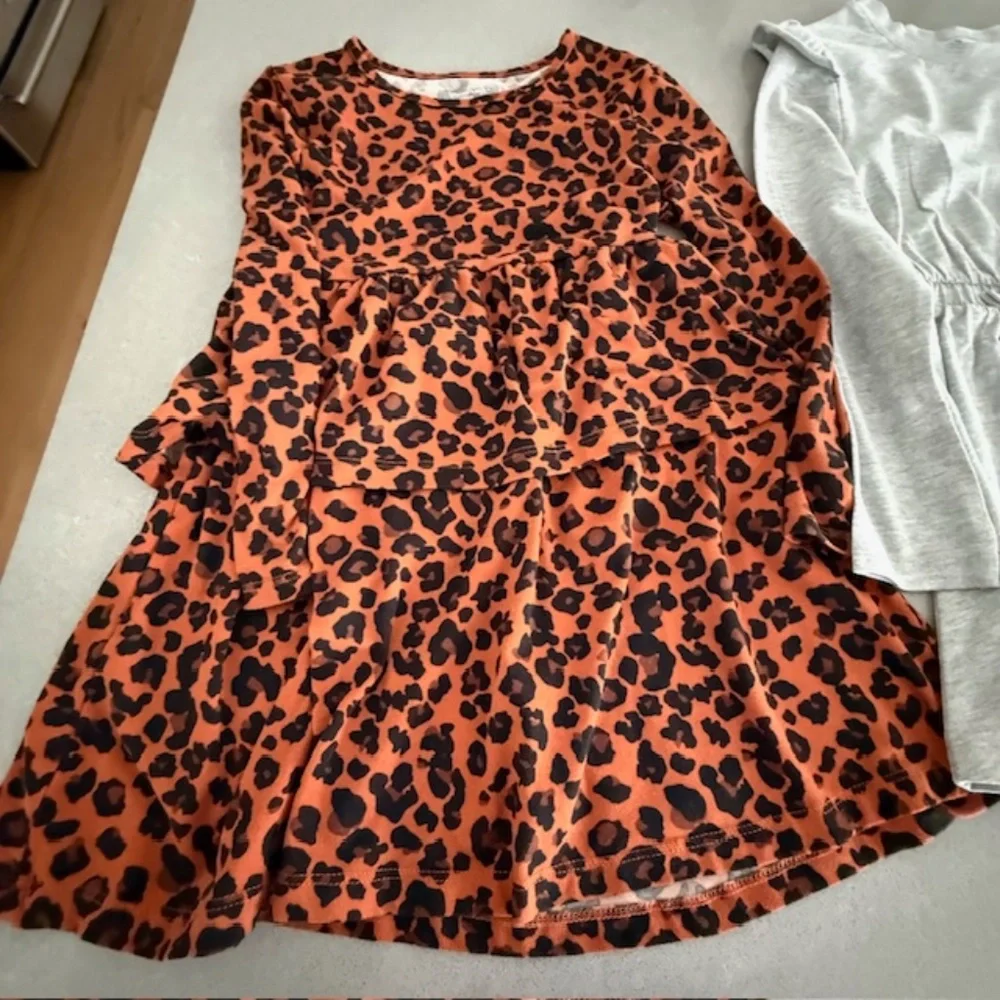 3 Little Girl Size 5 & 6 Long Sleeve Dress Bundle of 3 (one never worn, EUC)